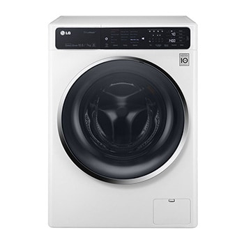 ال‌جی، ماشین لباسشویی 10.5 کیلوگرمی، تکنولوژی™TurboWashو ™TrueSteam، سفید1