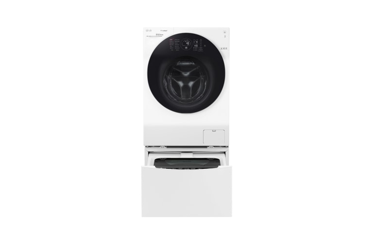 LG ال‌جی، ماشین لباسشویی™LG TWINWash با ظرفیت2+10.5کیلوگرمی، ™TurboWash, WM-G105SW_WM-GW2Mini, thumbnail 1