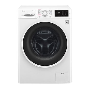 ال‌جی، ماشین لباسشویی 8 کیلوگرمی، مجهز به خشک کن، ™TrueSteam، نقره‌ای1
