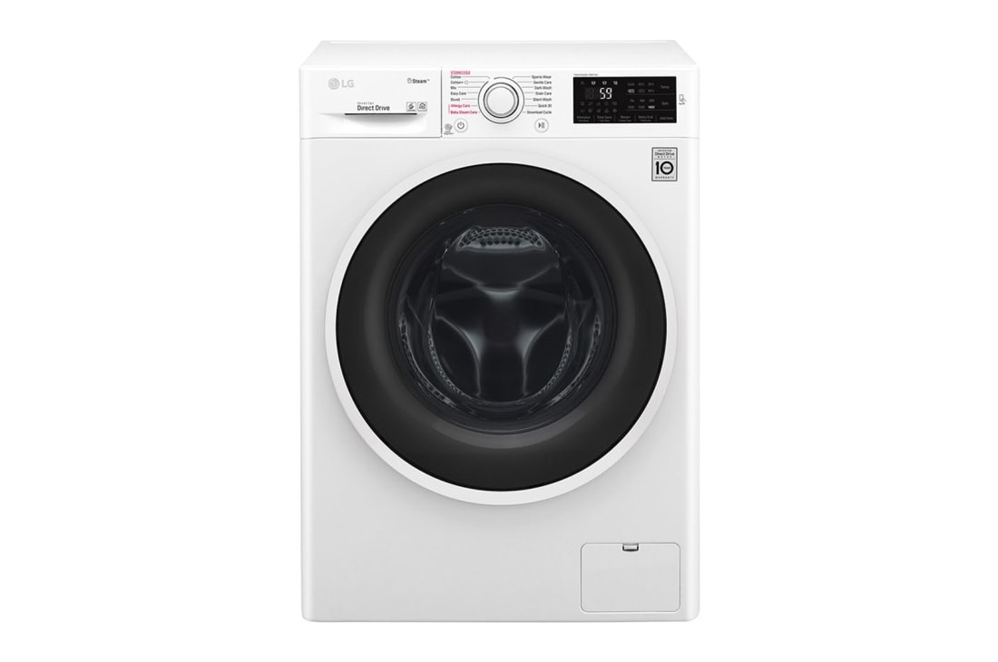 LG ال‌جی، ماشین لباسشویی 6 کیلوگرمی، مجهز به فناوری بخار ضد آلرژی ™SpaSteam, WM-623SW
