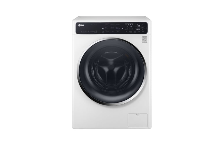 LG ال‌جی، ماشین لباسشویی 10.5 کیلوگرمی، تکنولوژی™TrueSteam، استیل , WM-L1055CS, thumbnail 1