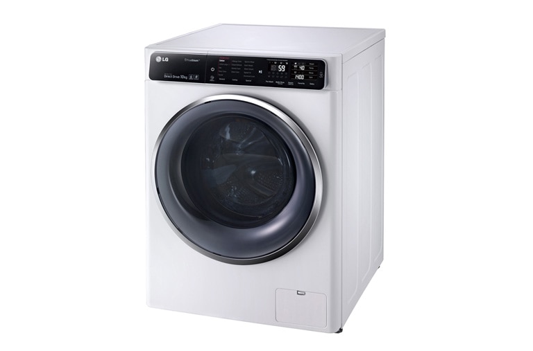 LG ال‌جی، ماشین لباسشویی 10.5 کیلوگرمی، تکنولوژی™TurboWashو™TrueSteam، نقره‌ای, WM-L1050S, thumbnail 1