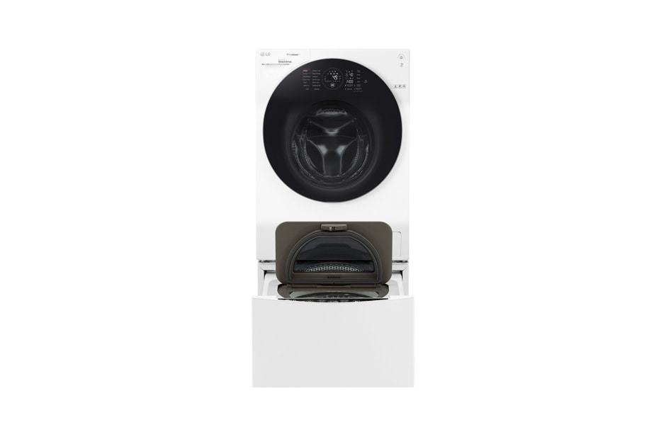 LG ال‌جی، ماشین لباسشویی™LG TWINWash با ظرفیت2+10.5کیلوگرمی، ™TurboWash, WM-G105DW_WM-GW2Mini, thumbnail 2