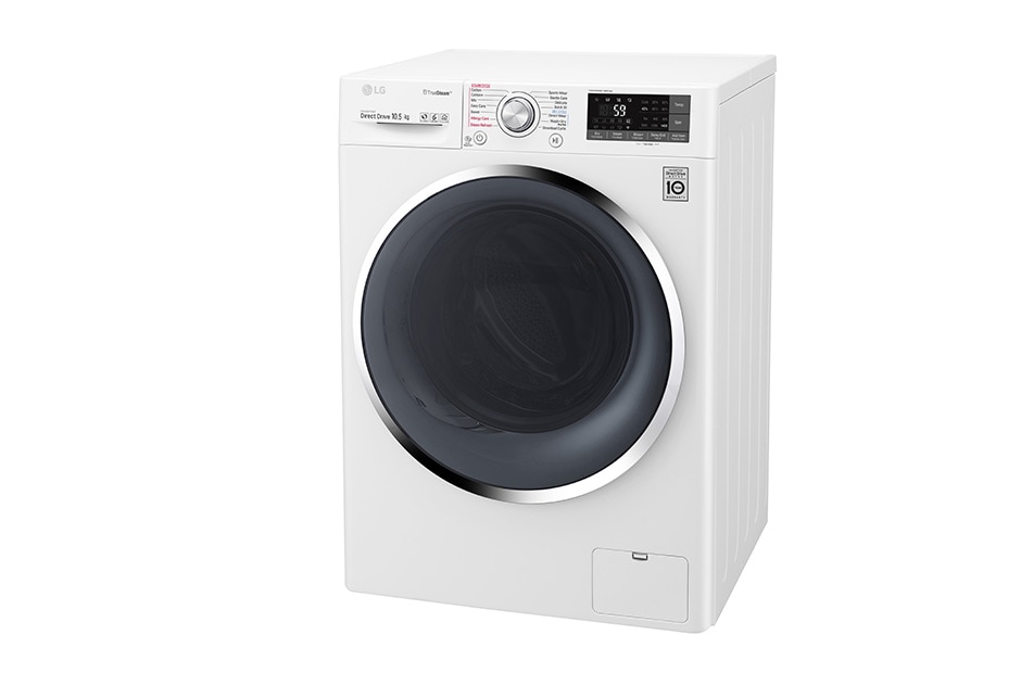 LG ال‌جی، ماشین لباسشویی 10.5 کیلوگرمی، تکنولوژی™TurboWashو ™TrueSteam، تیتانیوم, WM-1015SS, thumbnail 2