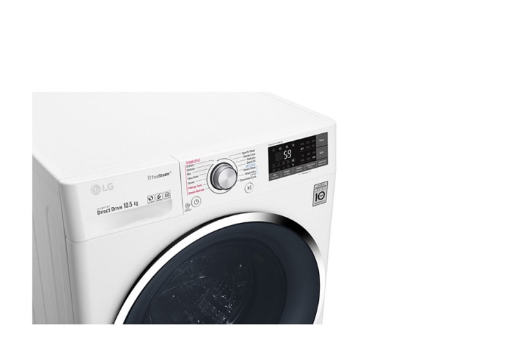 LG ال‌جی، ماشین لباسشویی 10.5 کیلوگرمی، تکنولوژی™TurboWashو ™TrueSteam، تیتانیوم, WM-1015SS, thumbnail 13