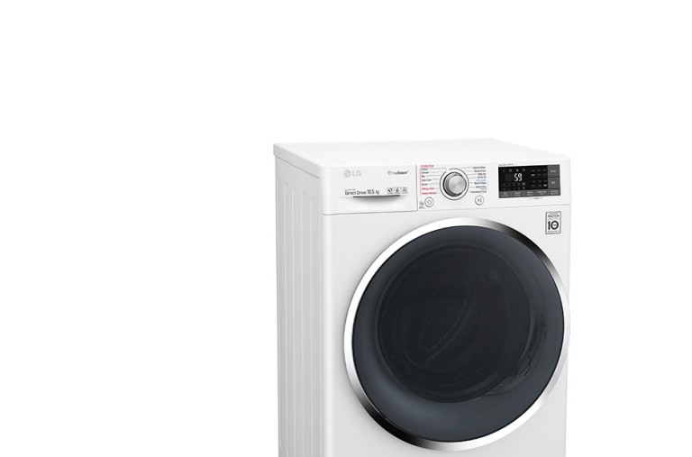 LG ال‌جی، ماشین لباسشویی 10.5 کیلوگرمی، تکنولوژی™TurboWashو ™TrueSteam، تیتانیوم, WM-1015SS, thumbnail 4