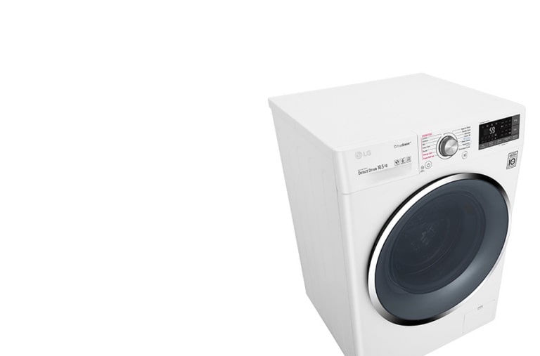 LG ال‌جی، ماشین لباسشویی 10.5 کیلوگرمی، تکنولوژی™TurboWashو ™TrueSteam، تیتانیوم, WM-1015SS, thumbnail 7