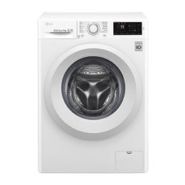ال‌جی، ماشین لباسشویی 7 کیلوگرمی، تکنولوژی 6MOTION و Silent Wash، سفید2