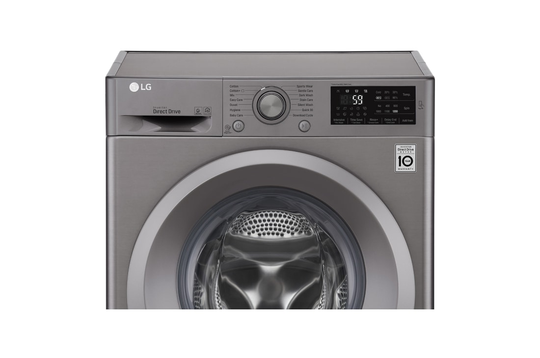 LG ال‌جی، ماشین لباسشویی 6 کیلوگرمی، تکنولوژی 6MOTION و Silent Wash، نقره‌ای , WM-621NS, thumbnail 5