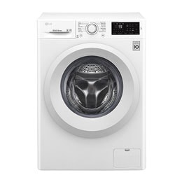 ال‌جی، ماشین لباسشویی 6 کیلوگرمی، تکنولوژی 6MOTION و Silent Wash، سفید2