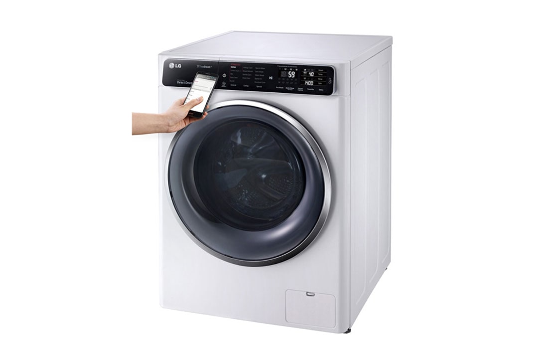 LG لباسشویی 10.5 کیلویی , WM-1052SW, thumbnail 4