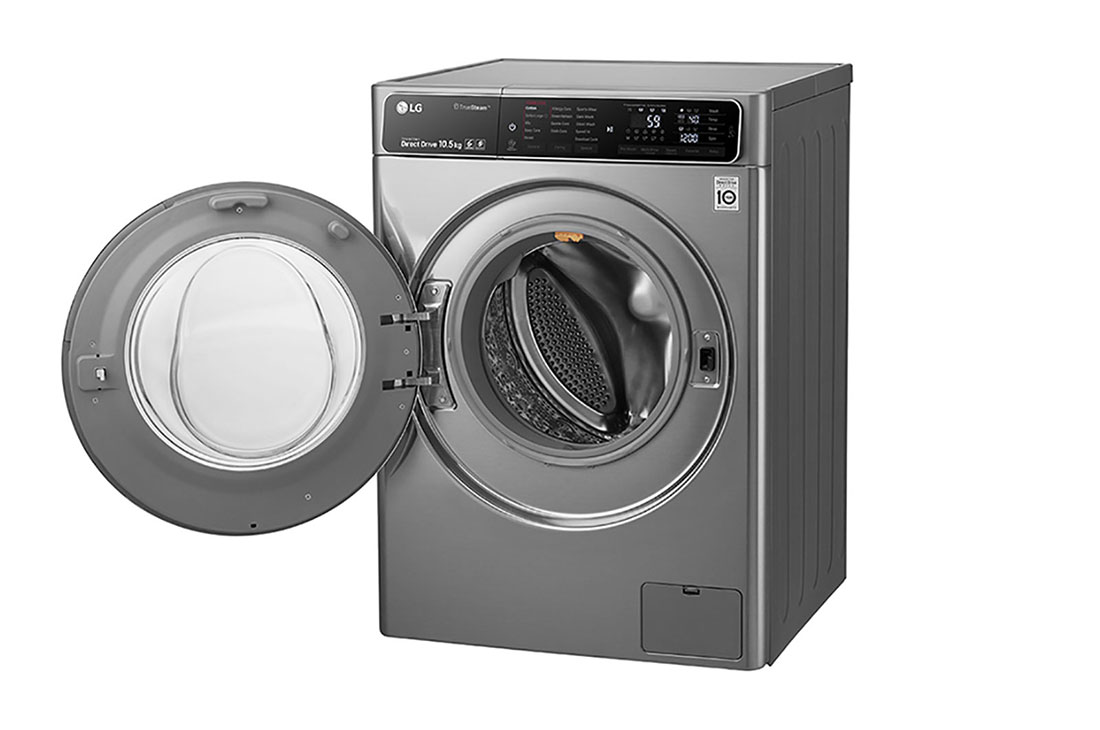 LG لباسشویی 10.5کیلویی , WM-1057CNS, thumbnail 4