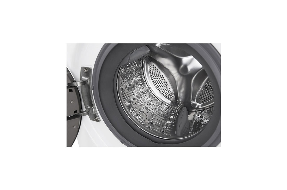 LG ال‌جی، ماشین لباسشویی 10.5 کیلوگرمی، مجهز به خشک کن، ™TrueSteam، سفید , WM-1057CW, thumbnail 9