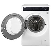 LG ال‌جی، ماشین لباسشویی 10.5 کیلوگرمی، مجهز به خشک کن، ™TrueSteam، سفید , WM-1057CW, thumbnail 2
