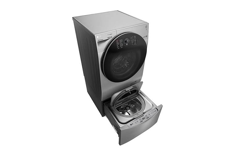 LG ال‌جی، ماشین لباسشویی™LG TWINWash با ظرفیت2+10.5کیلوگرمی، ™TurboWash, WM-G105SS_WM-GS2MINI, thumbnail 6