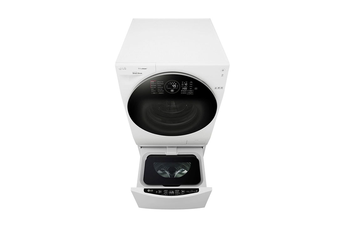 LG ال‌جی، ماشین لباسشویی™LG TWINWash با ظرفیت 2+8 کیلوگرمی، تکنولوژی ™TurboWash, WM-G128SW_WM-GS2MINI, thumbnail 11