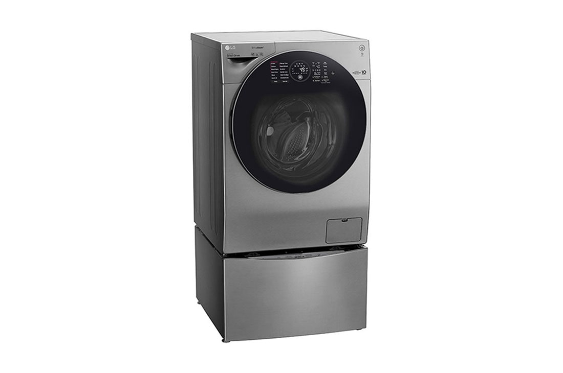 LG ال‌جی، ماشین لباسشویی ™LG TWINWash با ظرفیت 2+8 کیلوگرمی، تکنولوژی ™TurboWash, WM-G128SS_WM-GS2MINI, thumbnail 4