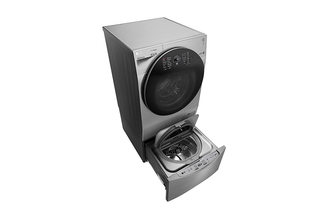 LG ال‌جی، ماشین لباسشویی ™LG TWINWash با ظرفیت 2+8 کیلوگرمی، تکنولوژی ™TurboWash, WM-G128SS_WM-GS2MINI, thumbnail 6