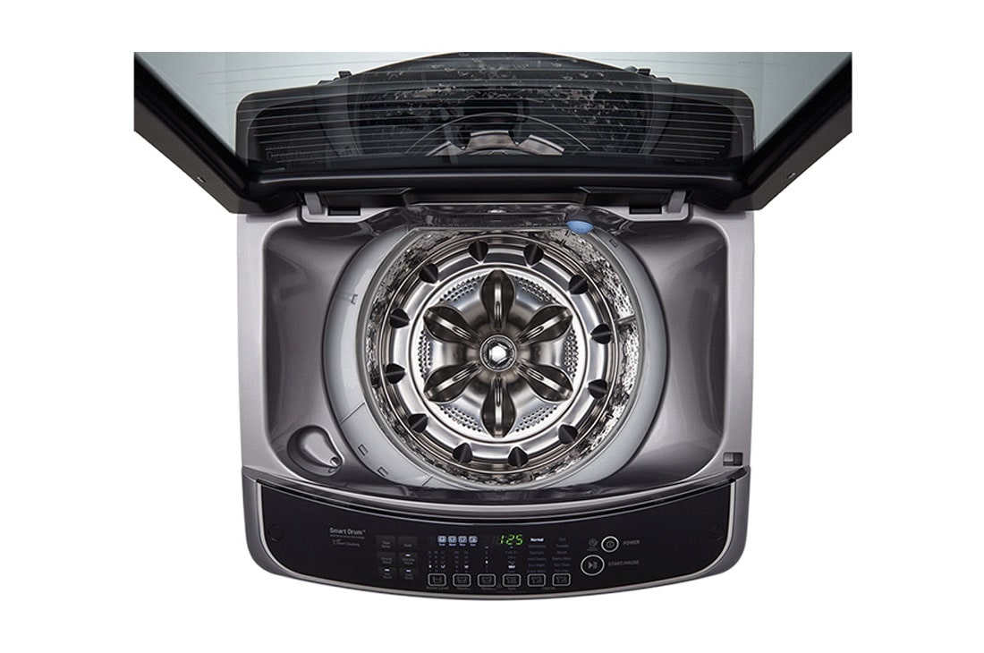 LG ال‌جی، ماشین لباسشویی 12.5 کیلوگرمی، مدلSapience Best، درب از بالا، نقره‌ای, TL125SS, thumbnail 7