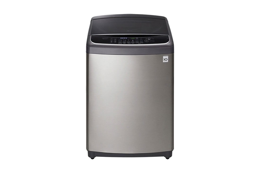 LG ال‌جی، ماشین لباسشویی 16 کیلوگرمی، مدل Sapience Best، درب از بالا، نقره‌ای , TL160SS