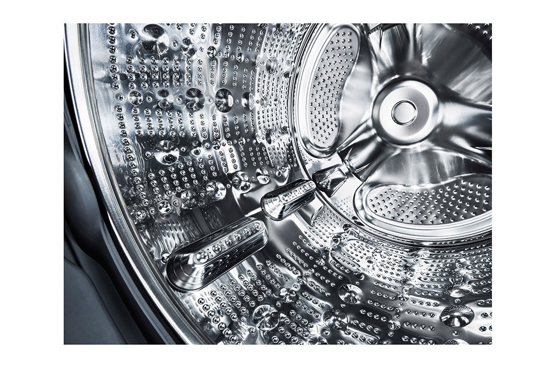 LG ال‌جی، ماشین لباسشویی هر واحد 13/10 کیلوگرمی، درب از جلو، ™WashTower ال‌جی دارای تکنولوژی ™Centre Control، رنگ مشکی استیل, T_Drum Washer 2, WT1210EGF, thumbnail 8