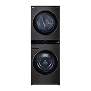 LG ال‌جی، ماشین لباسشویی هر واحد 13/10 کیلوگرمی، درب از جلو، ™WashTower ال‌جی دارای تکنولوژی ™Centre Control، رنگ مشکی استیل, Front_LightOff, WT1210EGF, thumbnail 2