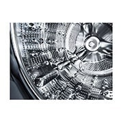 LG ال‌جی، ماشین لباسشویی هر واحد 13/10 کیلوگرمی، درب از جلو، ™WashTower ال‌جی دارای تکنولوژی ™Centre Control، رنگ مشکی استیل, T_Drum Washer 2, WT1210EGF, thumbnail 8