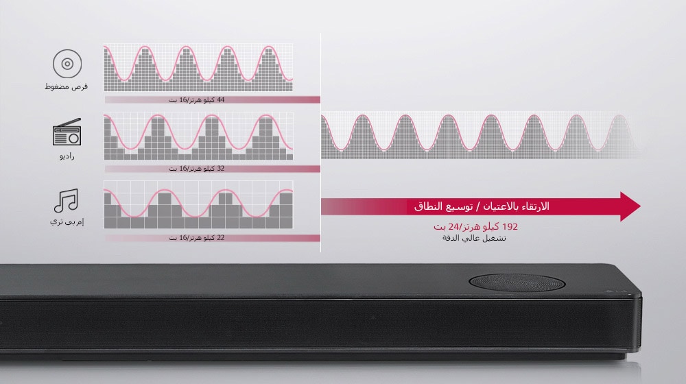 صوت بجودة الأستوديو للجميع<br>1