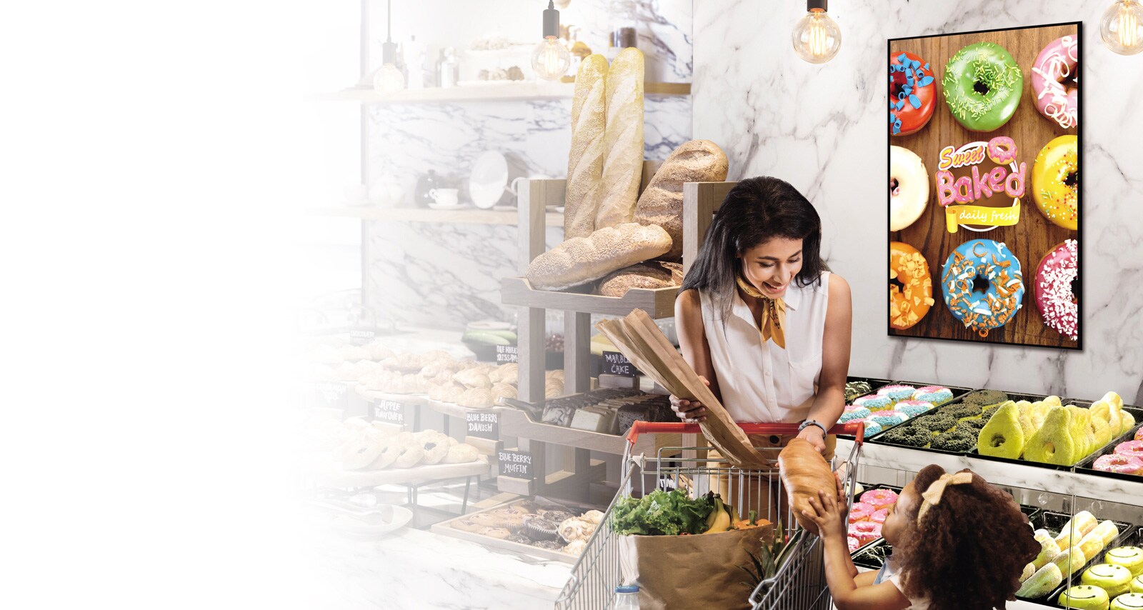 عرض المحتوى بألوان نابضة وأداء قوي<br>1