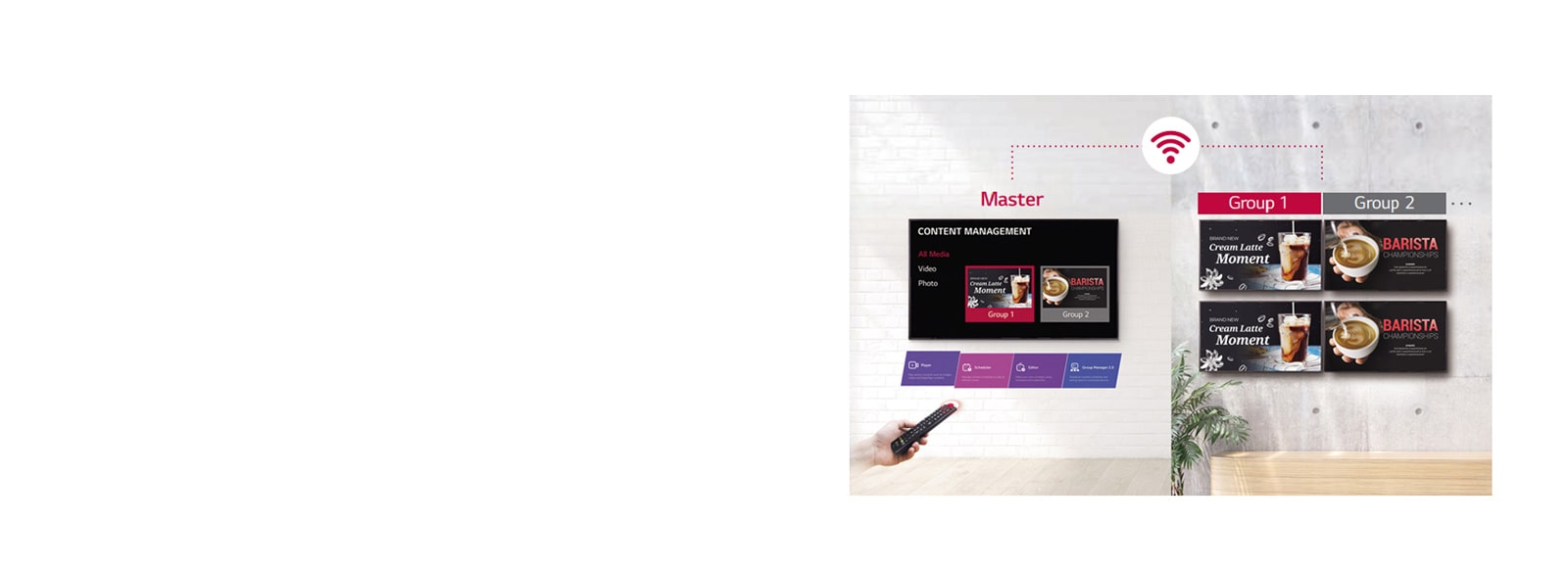 إدارة سهلة للمجموعات<br>1