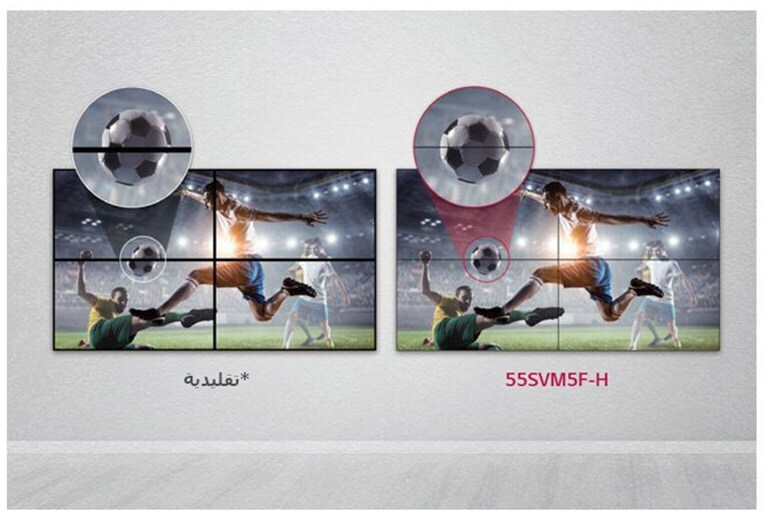 خفض الفجوات بين الصور