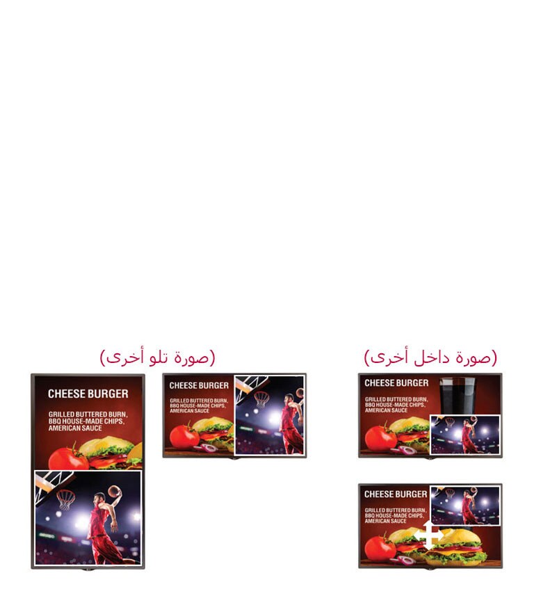 صورة تلو أخرى (PBP)/صورة داخل أخرى (PIP)2