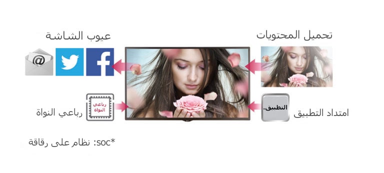 معالج SoC رباعي النواة*2