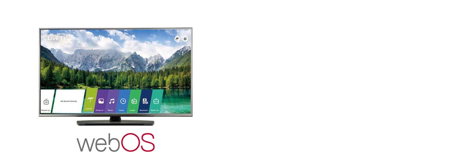 تلفزيون ذكي مع منصحة WebOS 4.0 الذكية من إلى جي1