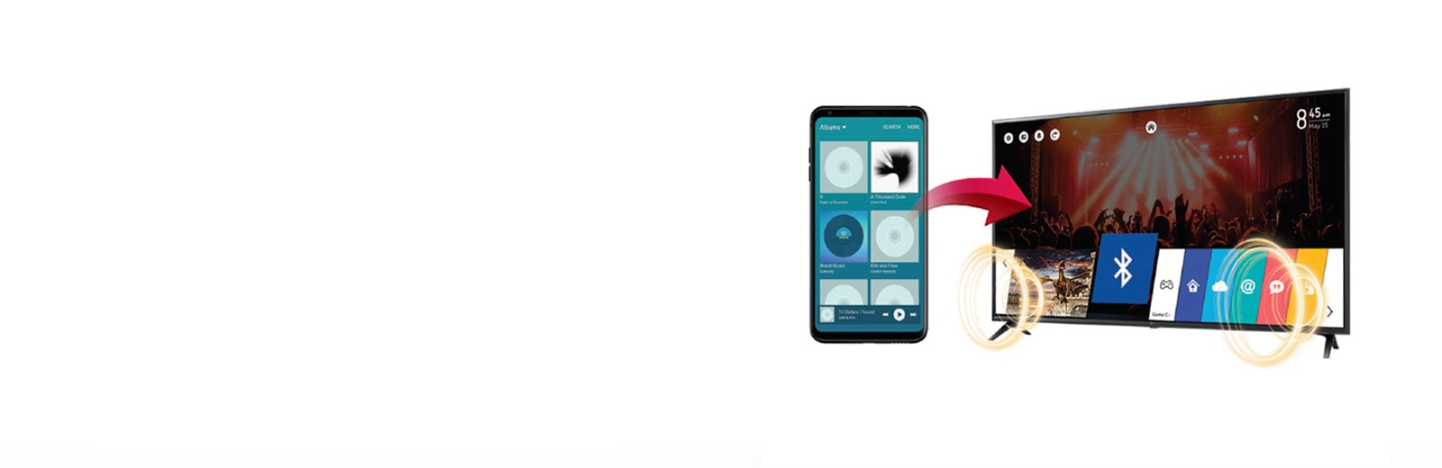 مزامنة الصوت عبر البلوتوث1