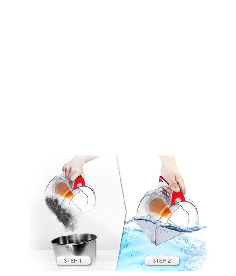 سهولة تنظيف سلة الغبار2