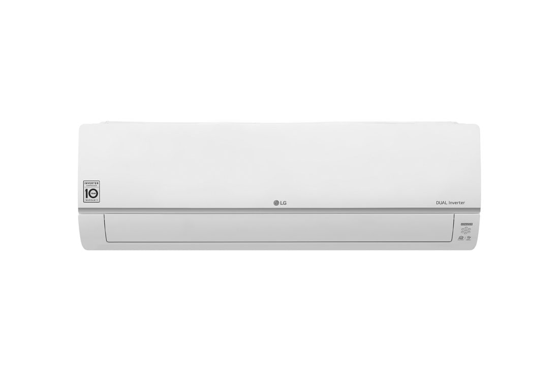 LG مكيف هواء لون أبيض, Dual Inverter,<br>9000 BTU توفير للطاقة،و تبريد سريع، (واي فاي) ™Smart ThinQ, S4-W09JA2PD