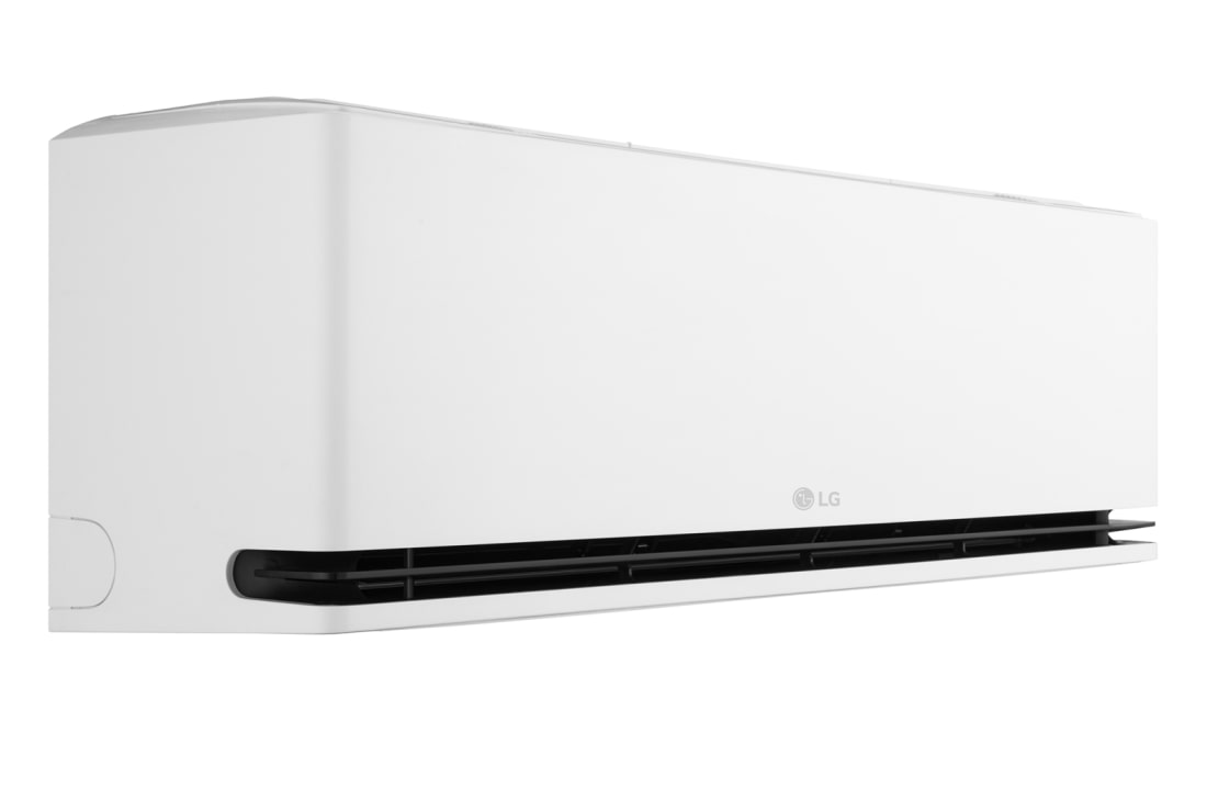 LG مكيف سبليت إل جي DUALCOOL AI  بسعة 2 طن بعاكس مزدوج بميزة تحكم بالطاقة وريشة مزدوجة و ايونايزر وتوفير الطاقة, الجانب الأيسر 2, AIR-26T4W, thumbnail 4