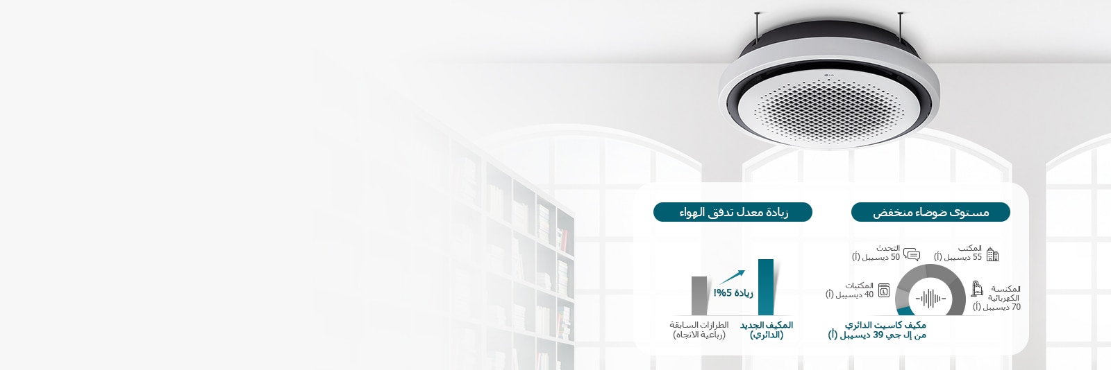 تشغيل صامت، تدفق هواء قوي1