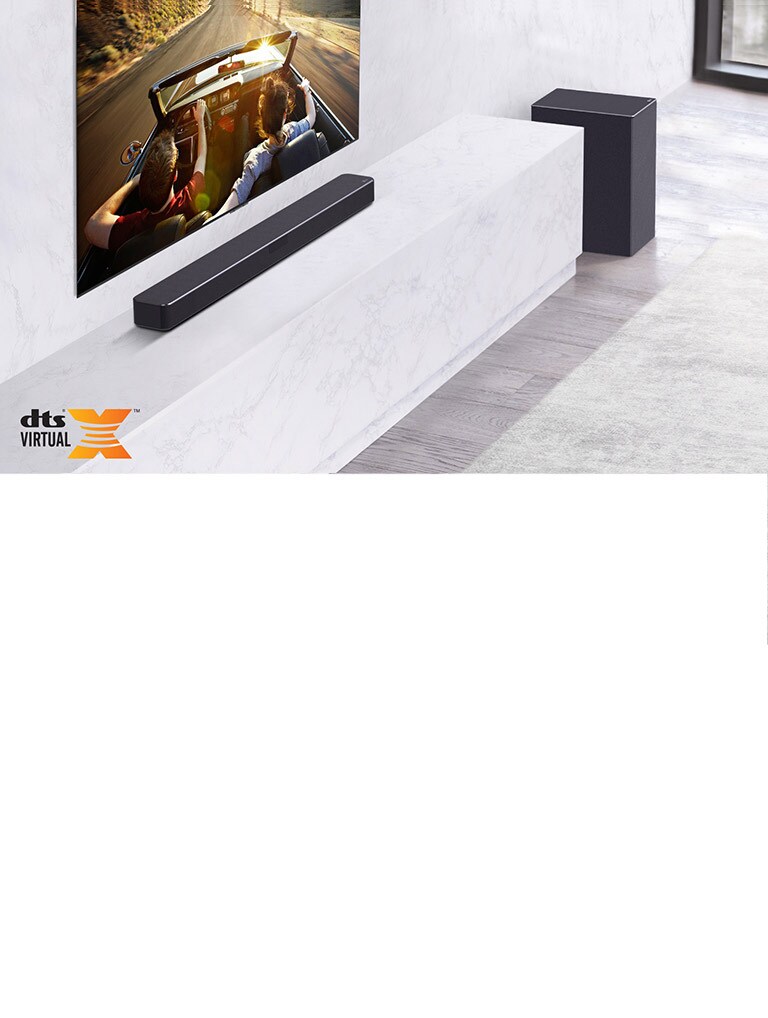 استمتع بالفرق بفضل الصوت الغامر ثلاثي الأبعاد