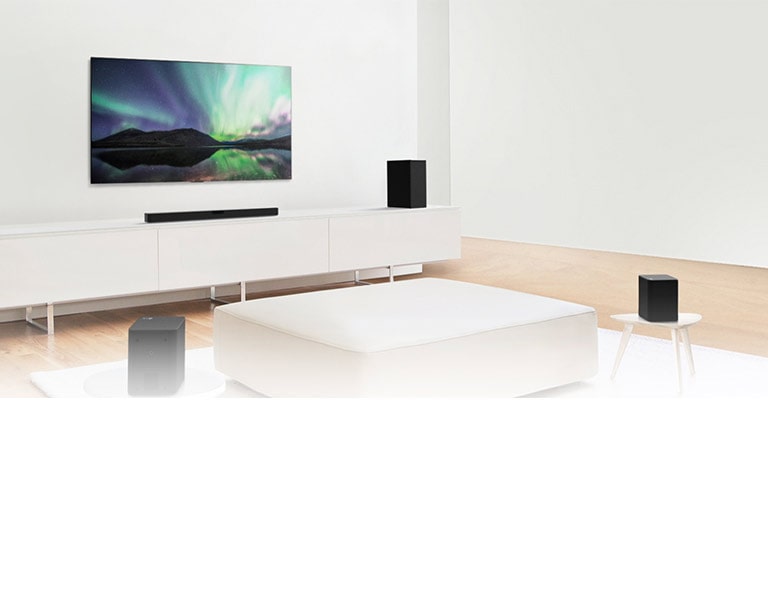 صوت محيطي سينمائي رائع يملأ الغرفة