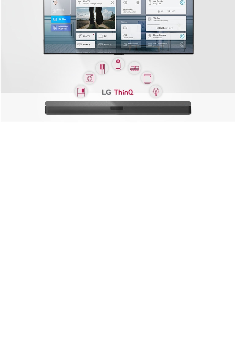 أصبح التلفزيون ومكبر الصوت مركز التحكم الخاص بك