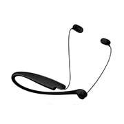 LG سماعة الاذن الرفيعة HBS-SL5 لون أسود مع خاصية الصوت مريديان وسرعة في الشحن, سماعة الاذن الرفيعة مع خاصية الصوت مريديان, سرعة في الشحن, مايكروفون مزدوج (لون أسود), HBS-SL5, thumbnail 4