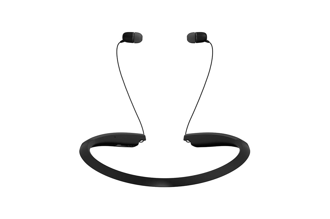 LG سماعة الاذن الرفيعة مع خاصية الصوت مريديان, سرعة في الشحن, طوق مرن، صوت Meridian، شحن سريع، Google Assistant، ميكروفون مزدوج, HBS-XL7, thumbnail 6