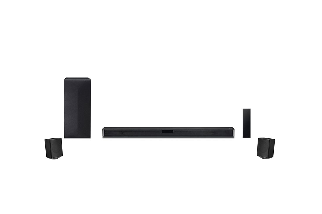 LG مكبر صوت 420 واط يوفر صوتًا عالي الدقة, soundbar with speakers, SNC4R