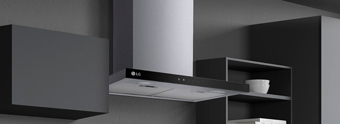 هذه صورة توضح اللمسة النهائية الأنيقة للشفاط.