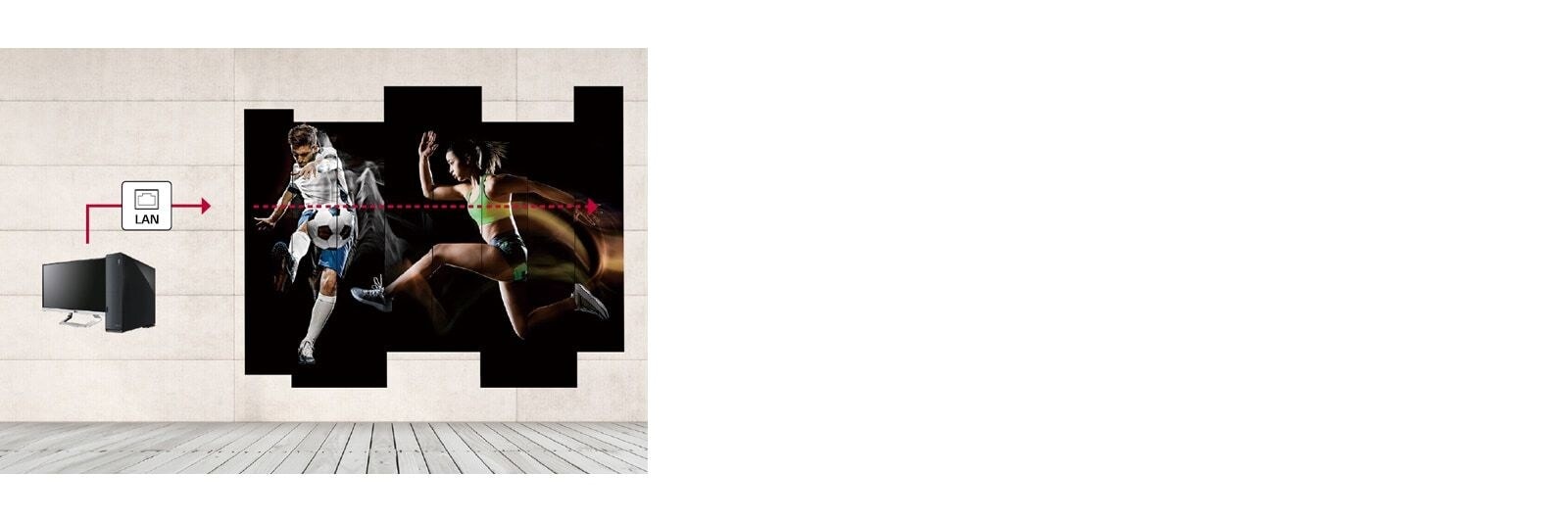 إدارة سلسلة ديزي الخاصة بالشبكة المحلية