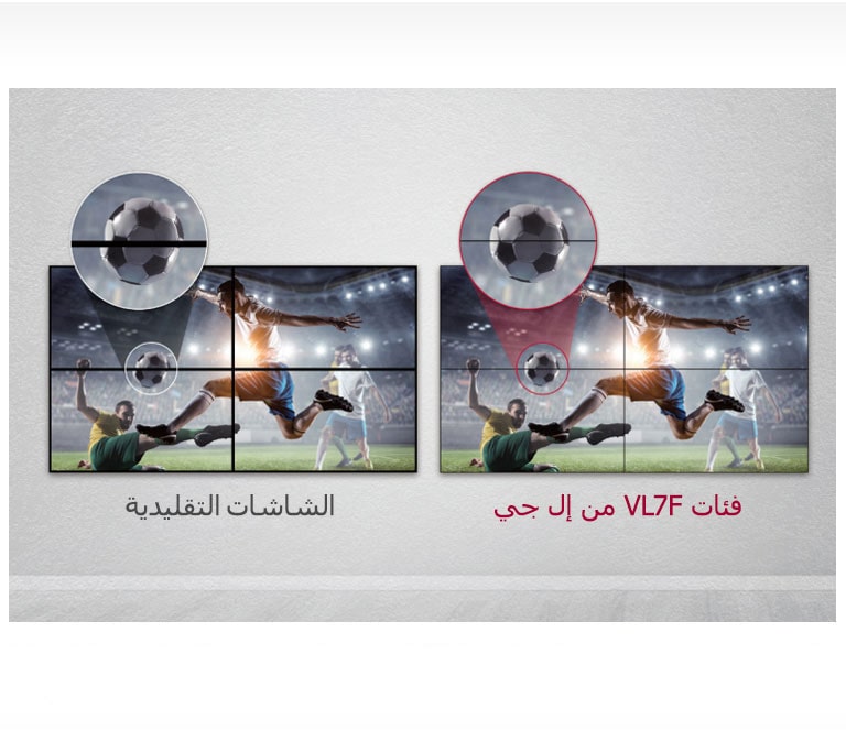 تقليل الفجوة بين الصور