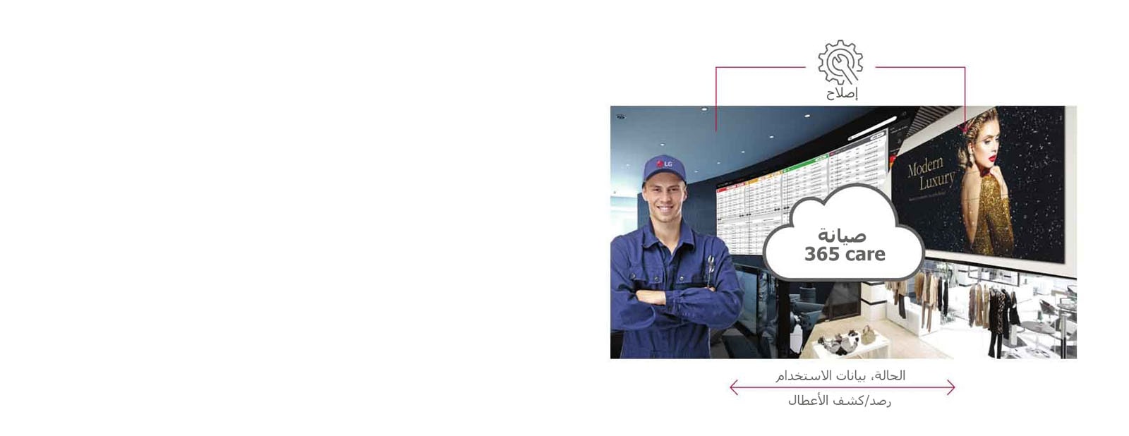 خدمة الصيانة في الوقت الحقيقي