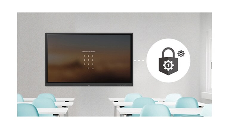 كما تتيح لك وظيفة قفل الشاشة "Screen Lock" قفل الشاشة وإلغاء قفلها.